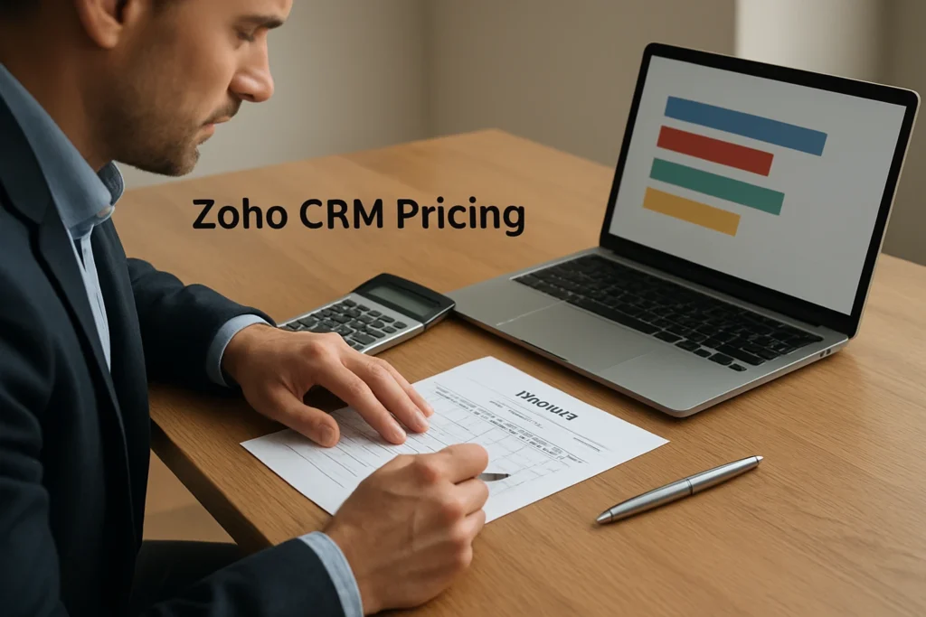 zoho crm pricing